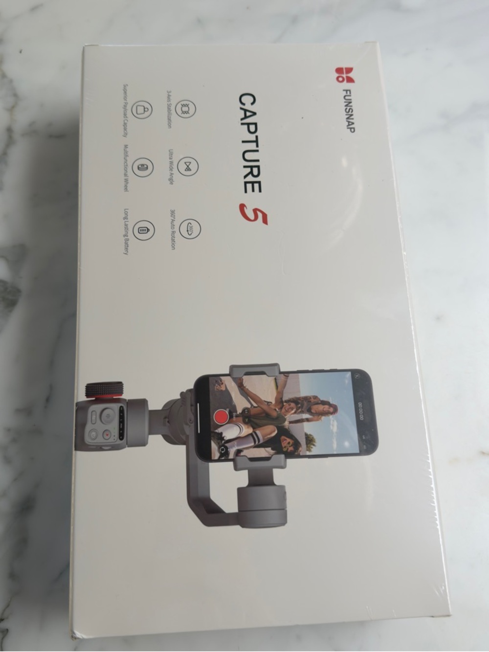 Funsnap Capture 5 Smartphone Gimbal Stabilizer